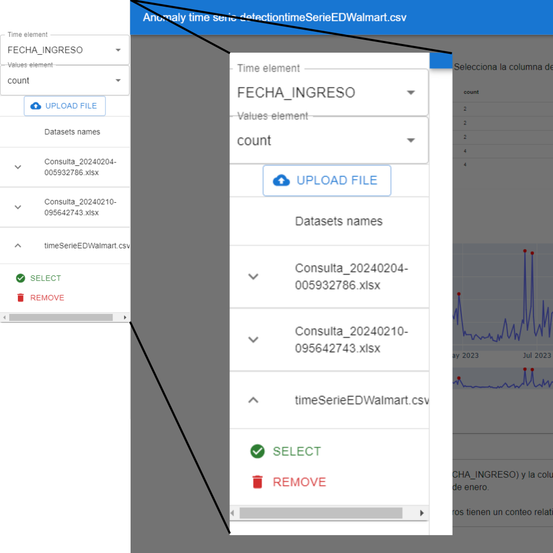 Upload and analyze your CSV files